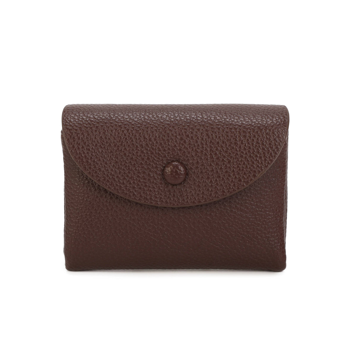 JM1761 RFID Soft Grain Compact Wallet: Beige