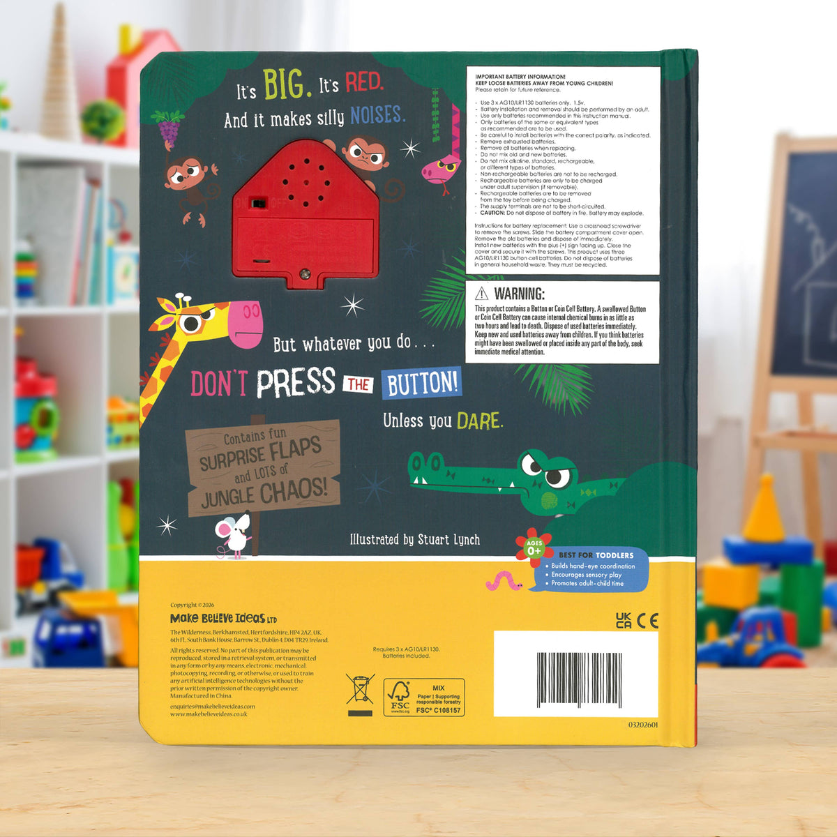 Board Books Don't Press the Button!