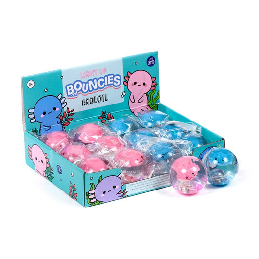 Axolotl High Bounce LED Flashing Bouncy Ball