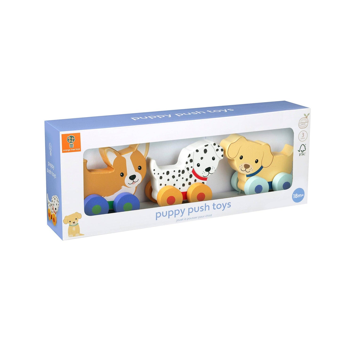 NEW Puppy Push Toys