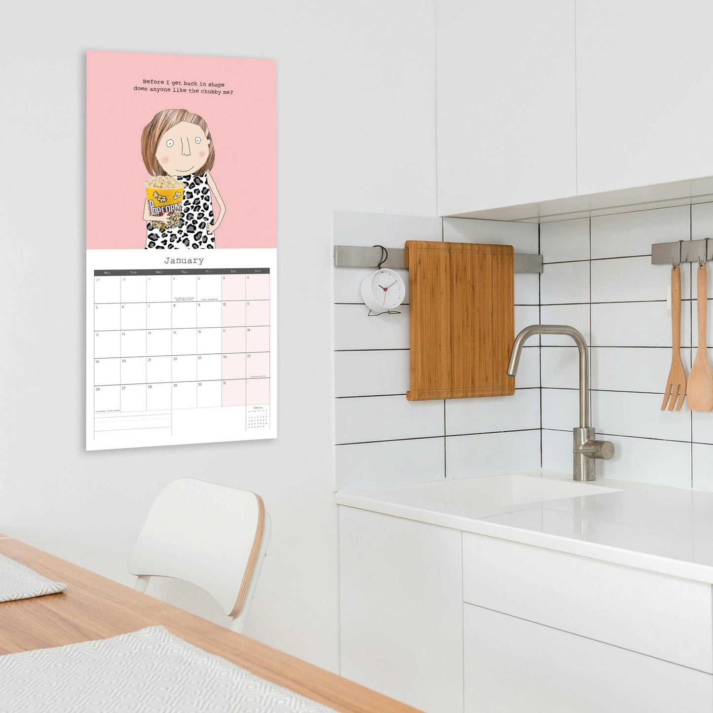 Rosie Made a Thing Square 2026 Calendar