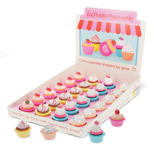 Mini berry scented lip gloss (assorted) - Cupcake