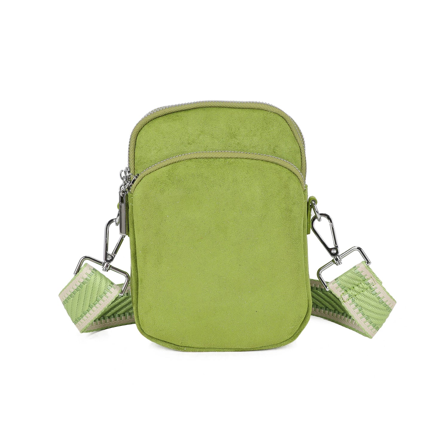JM1718 Everyday Crossbody Bag with Wide Strap: Wine
