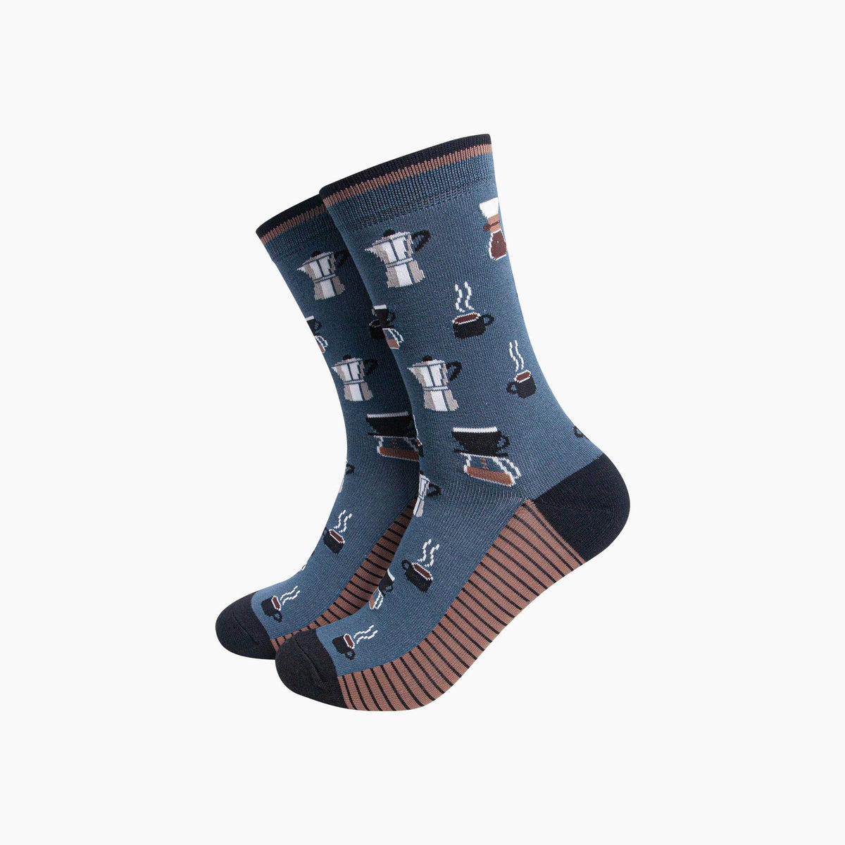 Barista Coffee Men's Bamboo Socks in Teal Green: UK 7-11 | EU 40.5-46 | US 8-12