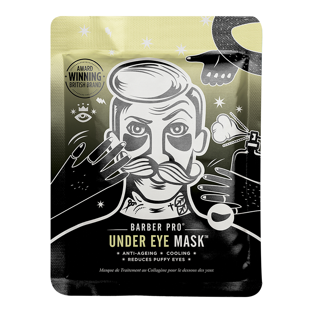 Sale - BARBER PRO Under Eye Mask - 3 pairs in a pouch!