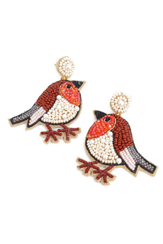 ROBIN BEADED DROPS