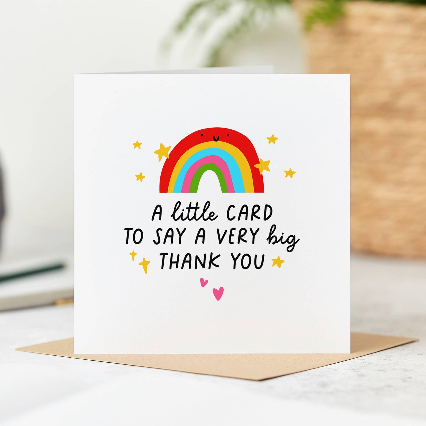 Thank You Card - Little Card Big Thank You