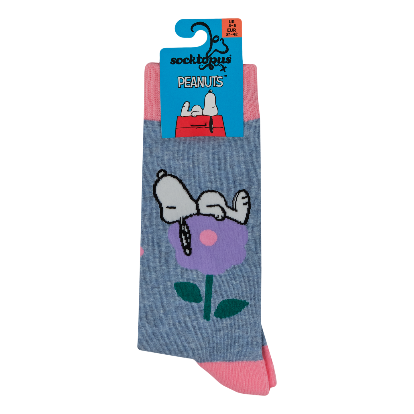 I'd Pick You Socks - Peanuts: BLUE MARL / S (UK 4-8 / EU 37-42 / US 6-10)