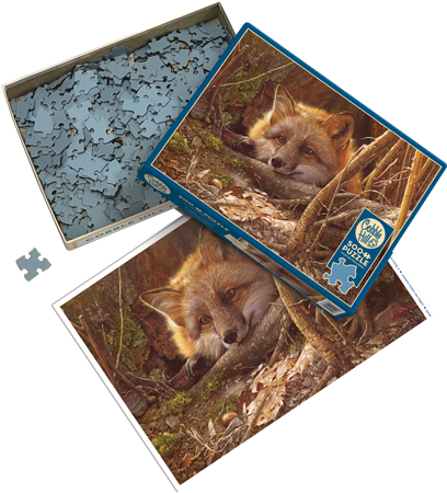 A Touch of Warmth 500 Piece Cobble Hill Puzzle + Poster
