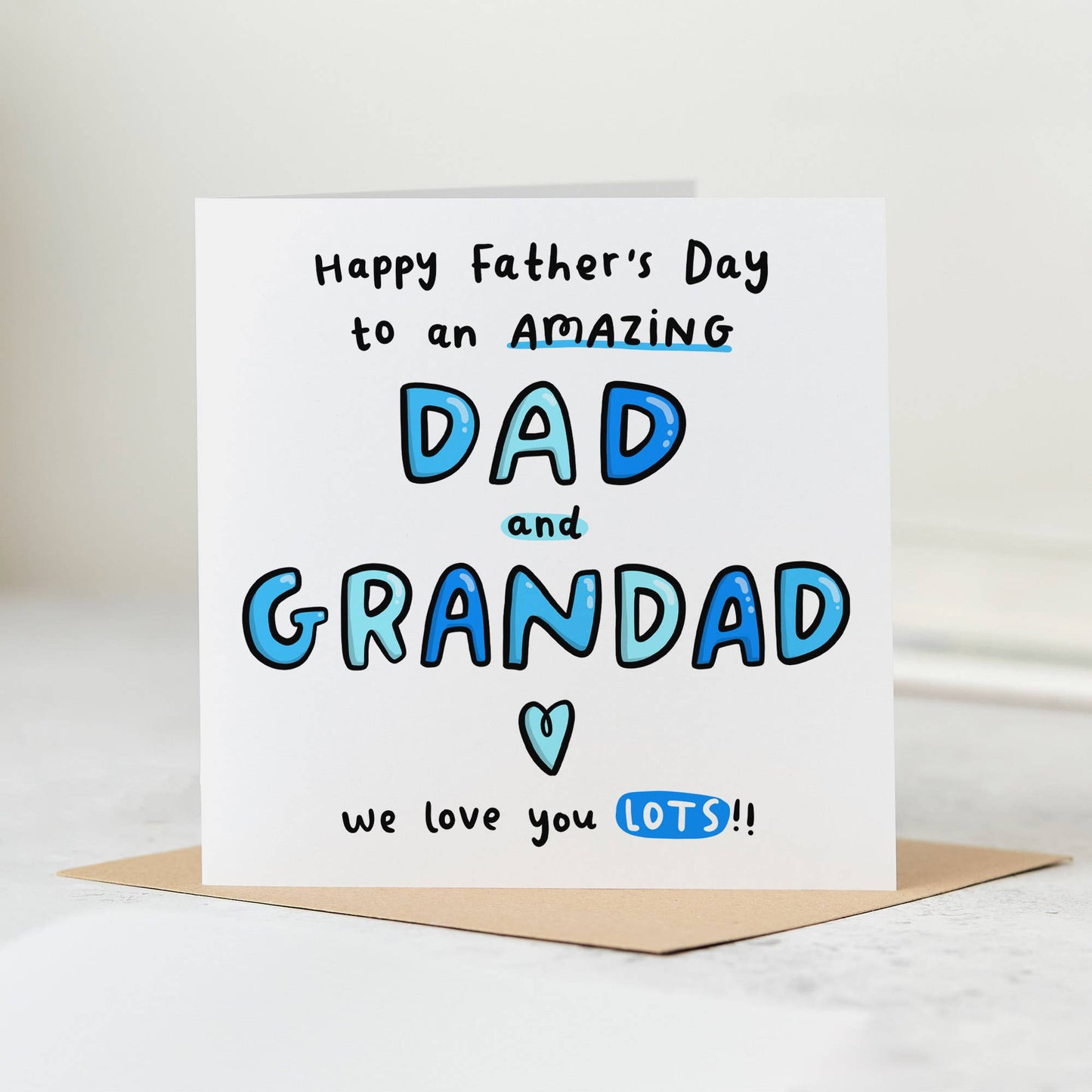 Father's Day Card for Dad and Grandad