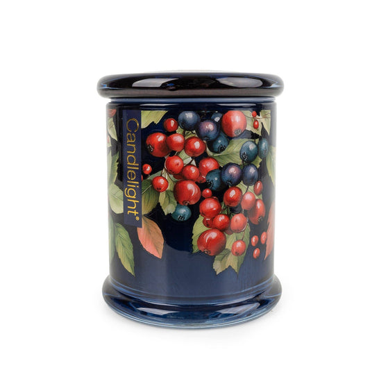 Large Glass Jar Cranberry & Juniper