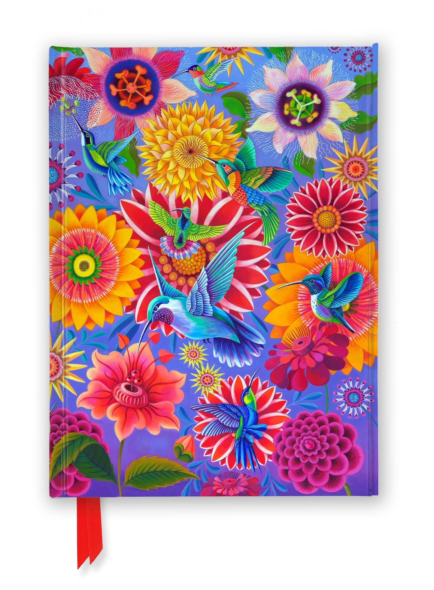 Jane Tattersfield: Hummingbirds (Foiled Journal): Flame Tree Notebooks