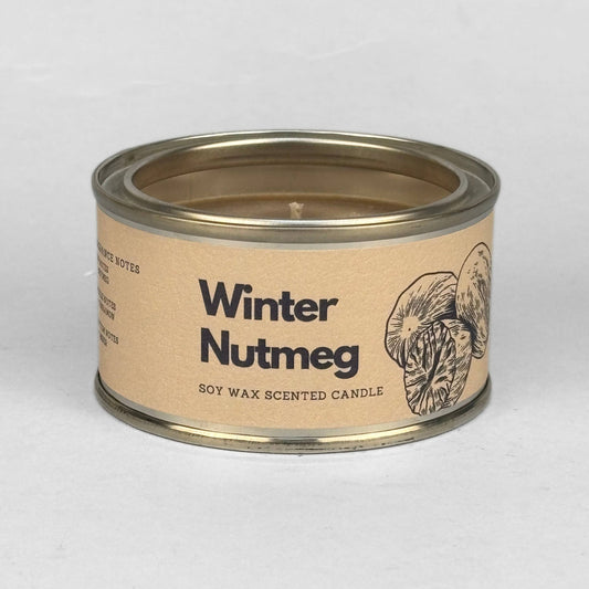 Winter Nutmeg Paint Tin Candle | Scent Palette