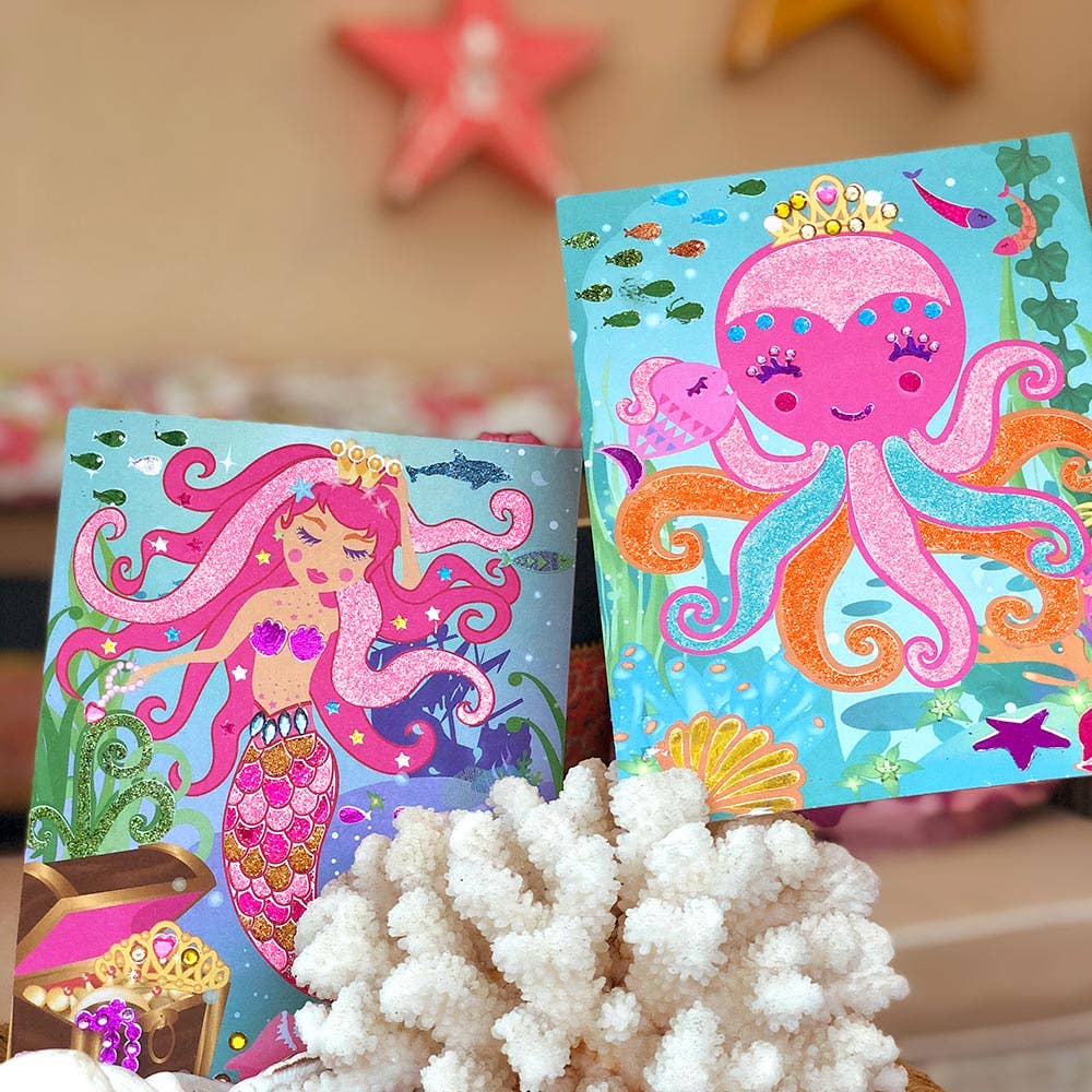 Mermaids Sand and Foil Art Set