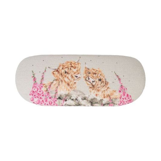 Wrendale - 'Just for moo' Highland Cow Glasses Case