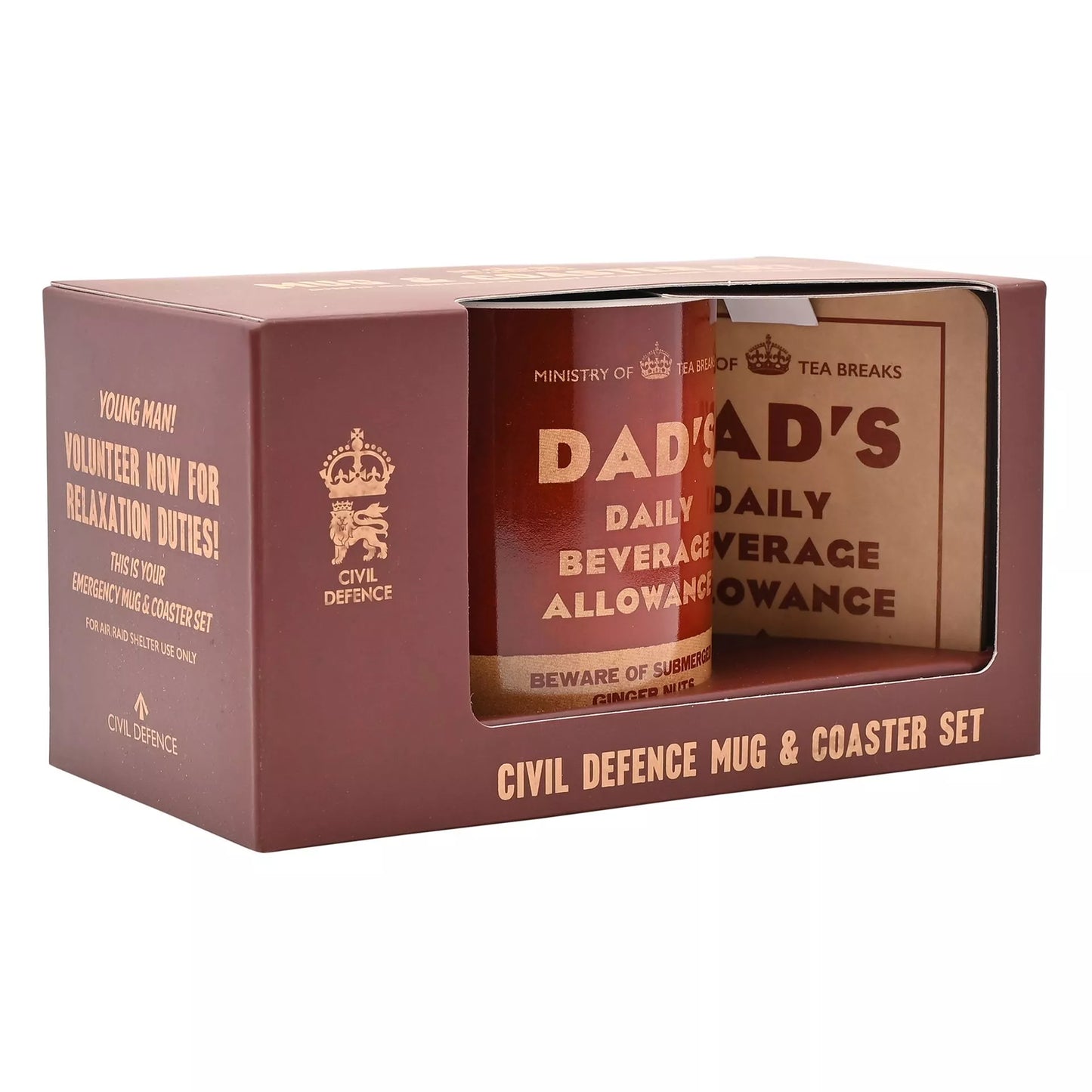 Civil Defence Dad's Best Mug