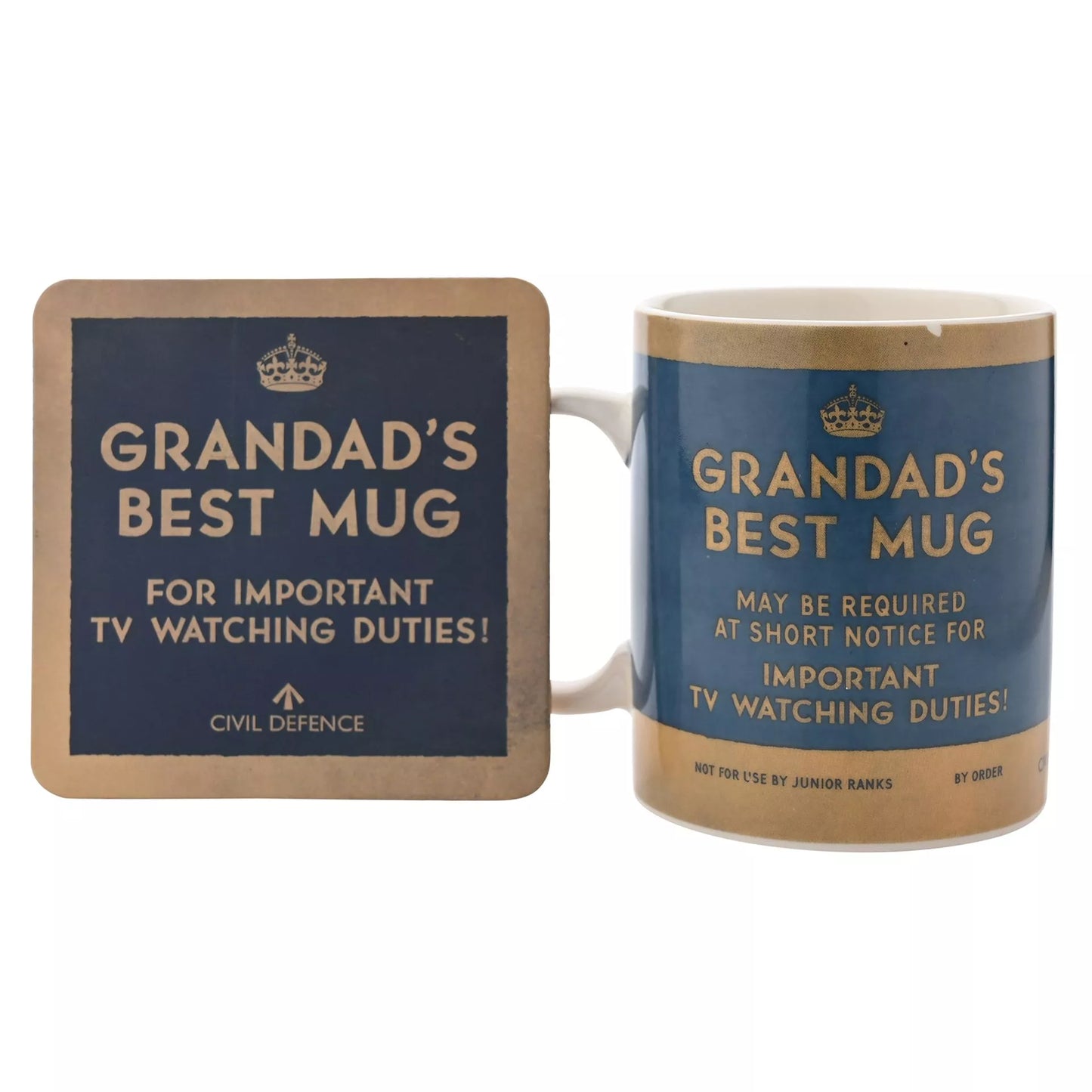 Civil Defence Grandad's Best Mug