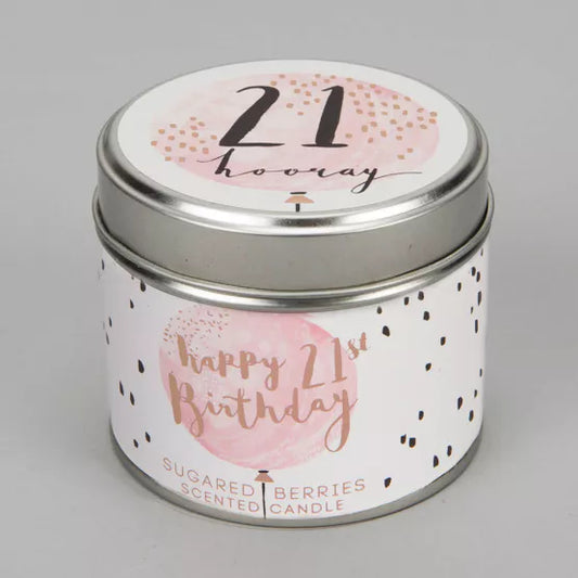 21st Birthday Candle