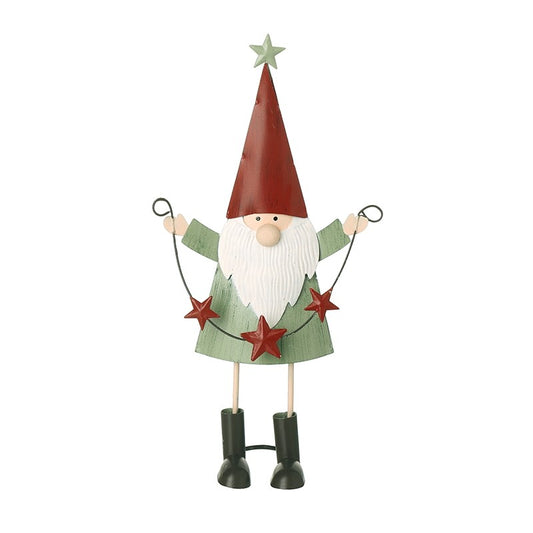 METAL GONK HOLIDAY STAR GARLAND SML