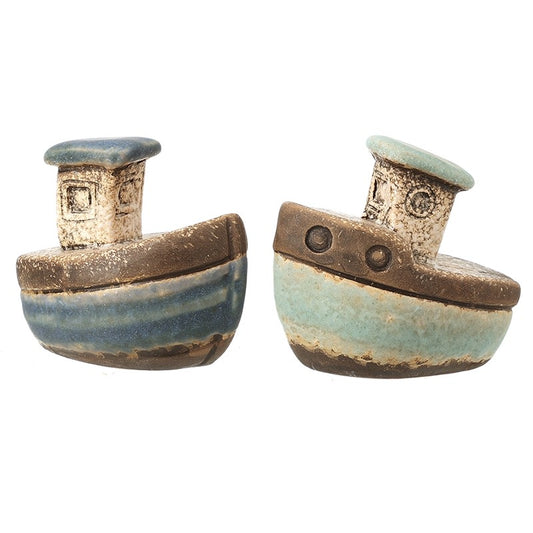 Mini Ceramic Tug Boat