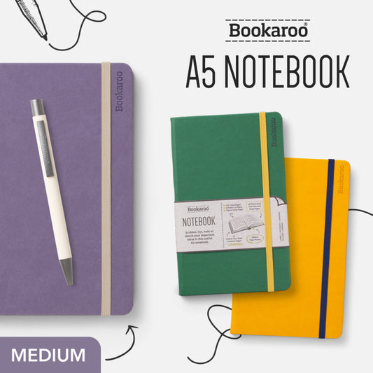 Bookaroo Notebook - Brown