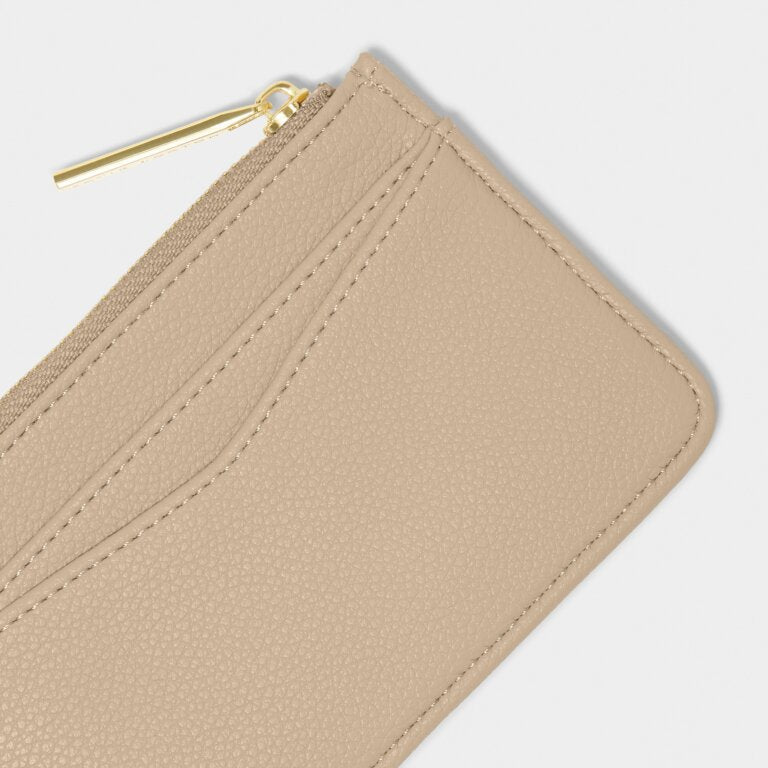 Katie Loxton - Hana Coin and Cardholder in Light Taupe
