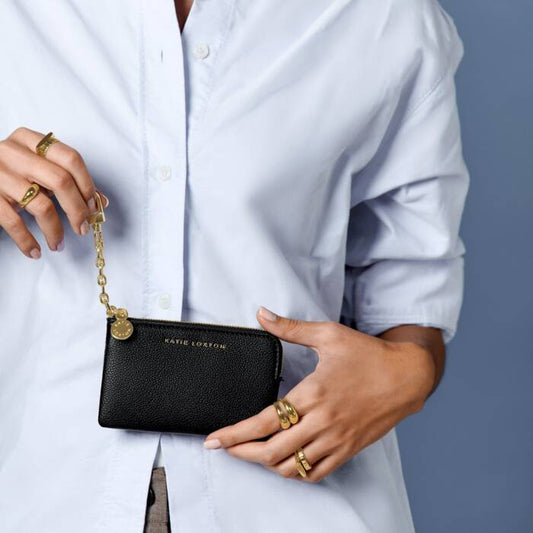 Katie Loxton - Tilly Keyring purse in Black