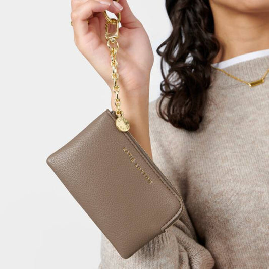 Katie Loxton - Tilly Keyring purse in Mocha