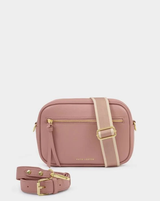 Hallie Crossbody Bag - Pink Heather