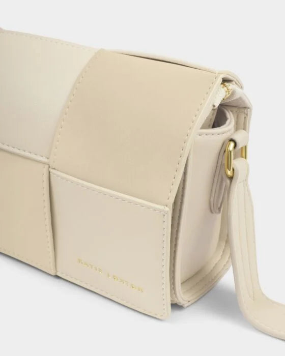 Taya Suedette Crossbody Bag - Off White