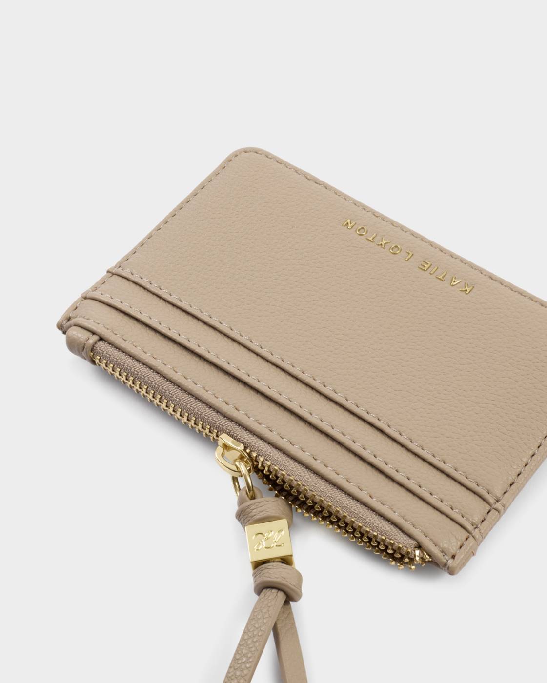 Lottie Coin Purse and Card Holder in Light Taupe
