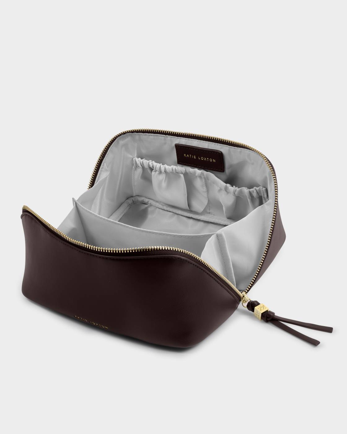 Soho Medium Makeup & Wash Bag Bitter Chocolate