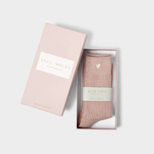 Gift Boxed Socks - Pink