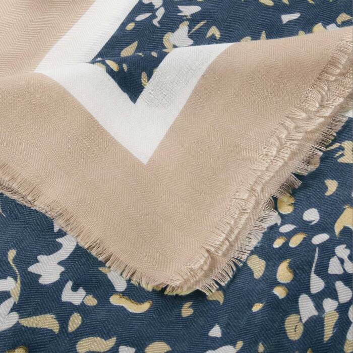Katie Loxton - Terrazzo Printed Foil Scarf