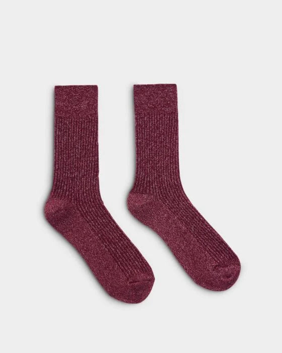 Gift Boxed Socks - In Cherry