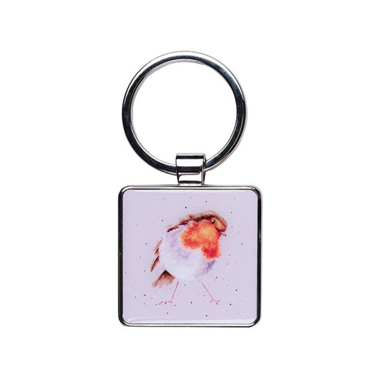 Wrendale 'Curious Robin' Robin Keyring