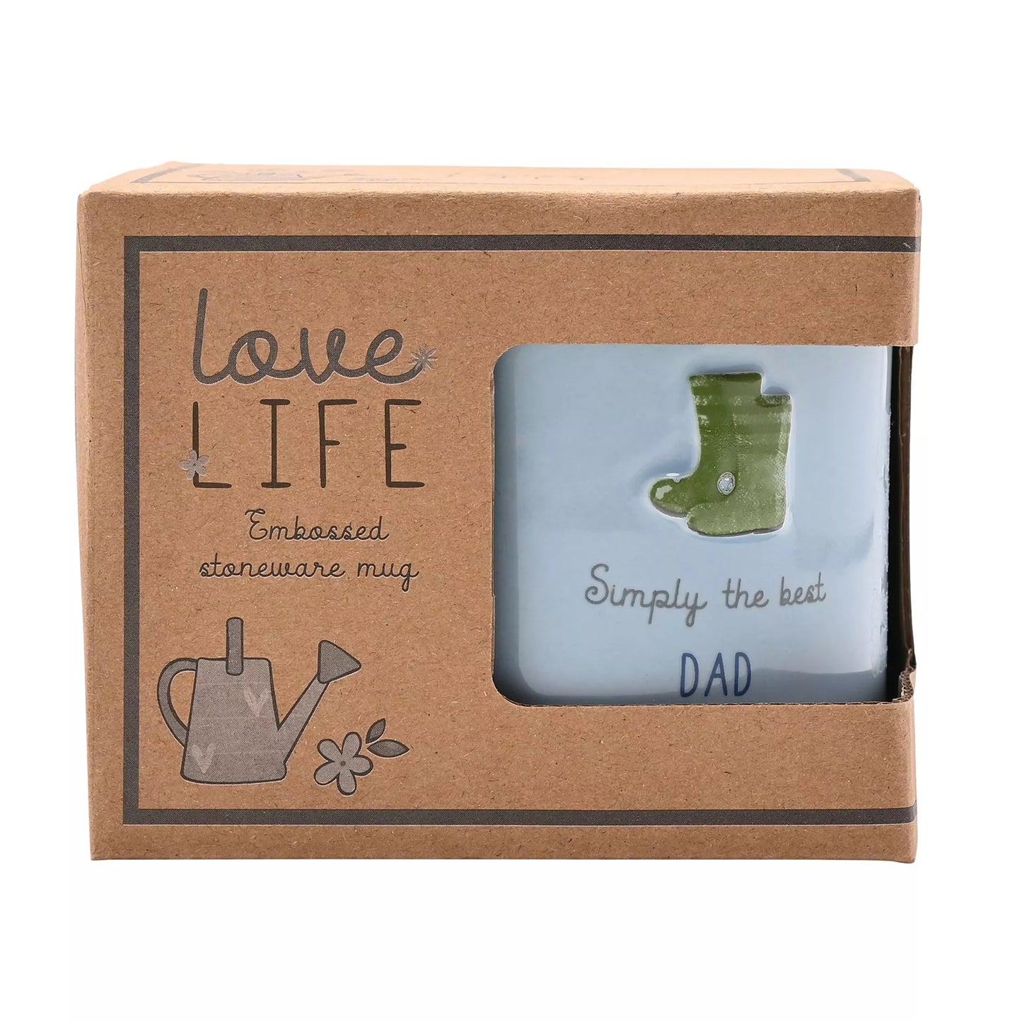 Sale - Simple the best Dad Embossed Mug
