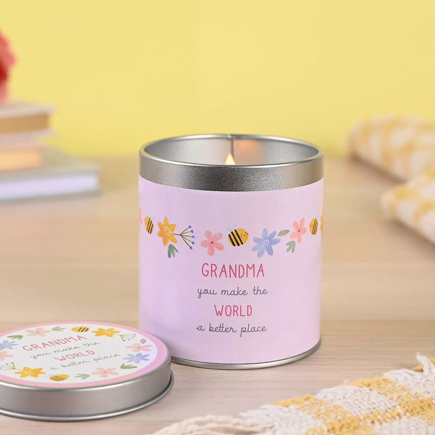 Love Life Grandma Candle