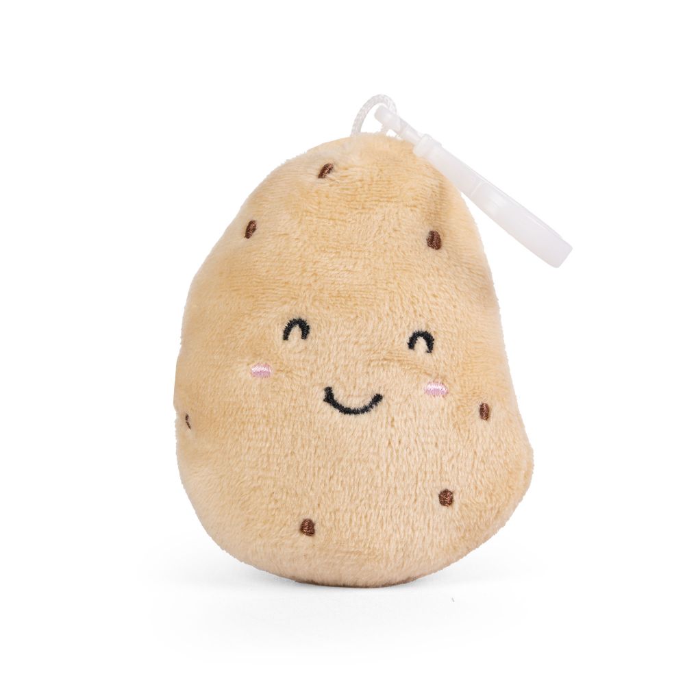 Sale - LITTLE Living Nature Clips Vegetable Plush Keyrings