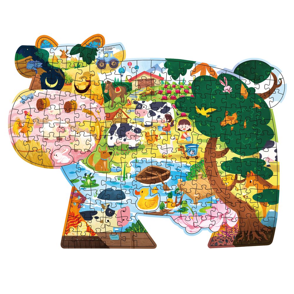 200 Pieces Farm Jigsaw Puzzle