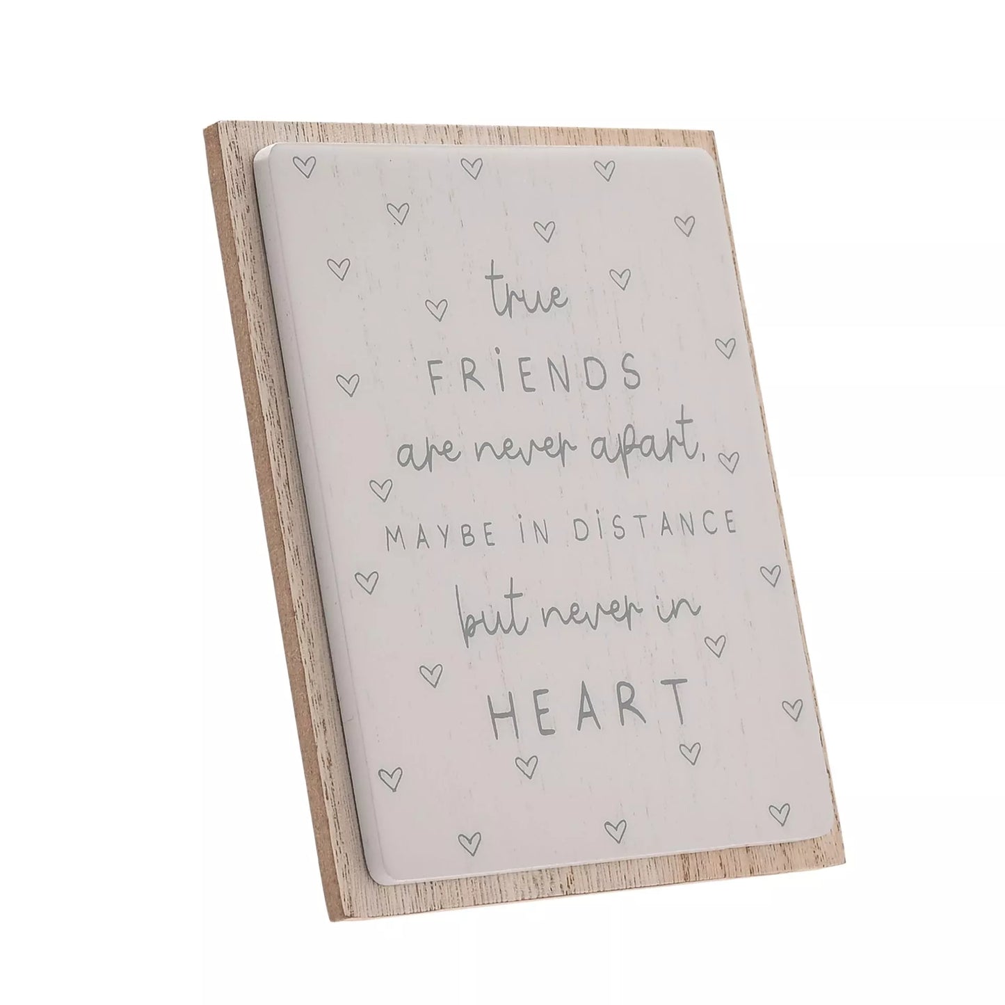 Friends wooden plaque