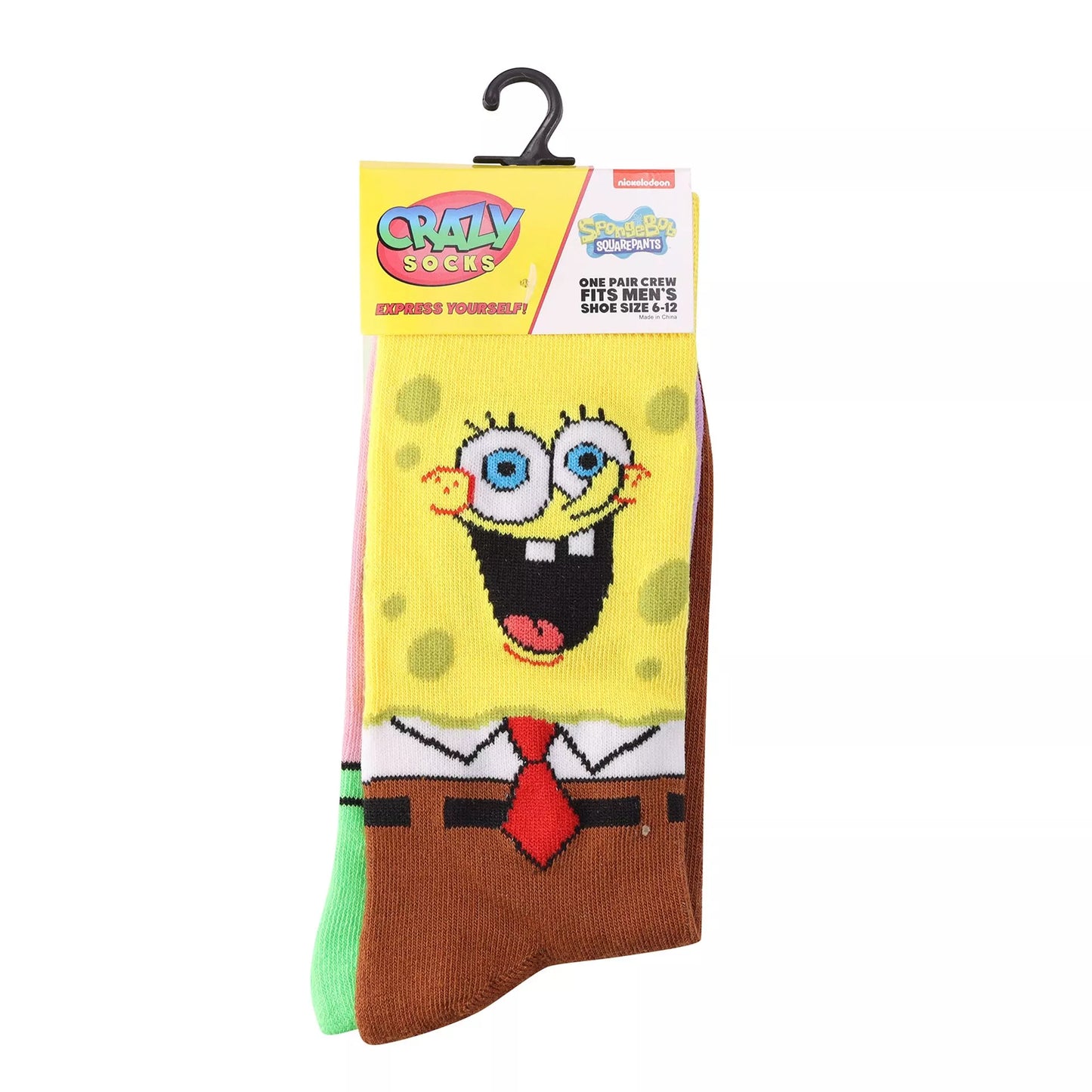 Crazy Socks - Sponge Bob