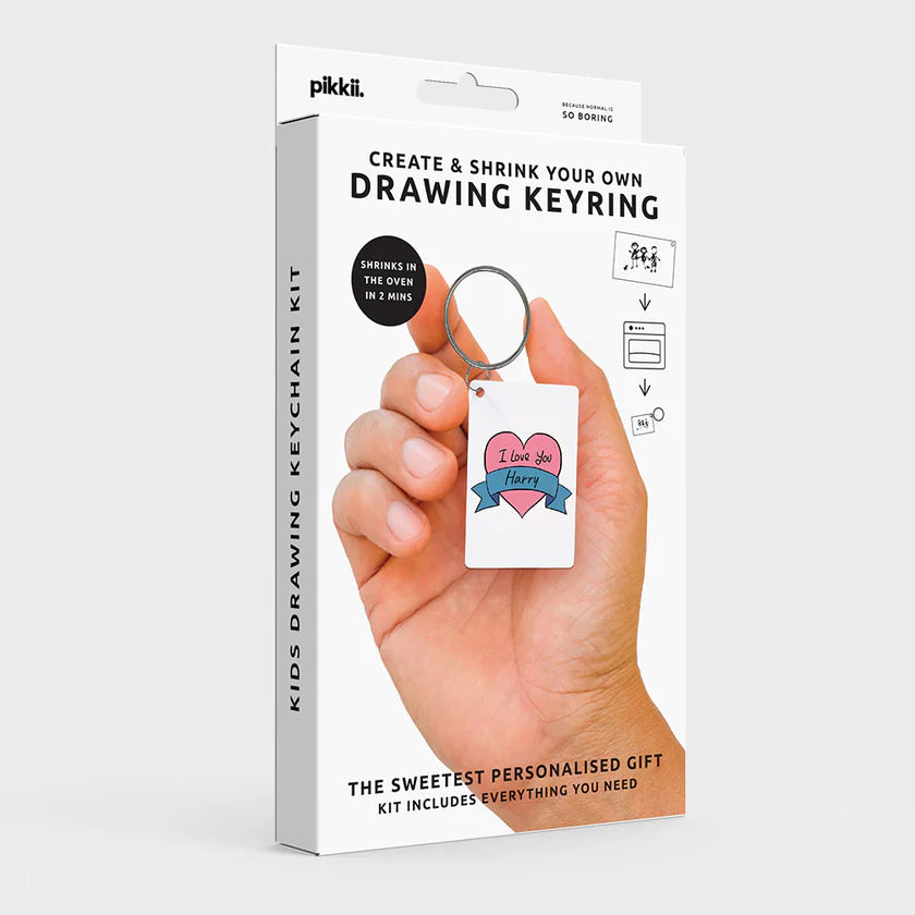 Little Drawing Keyring - Shrink kit