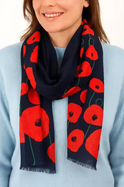 Poppy Scarf