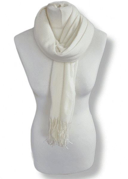 Plain Faux Cashmere Scarf