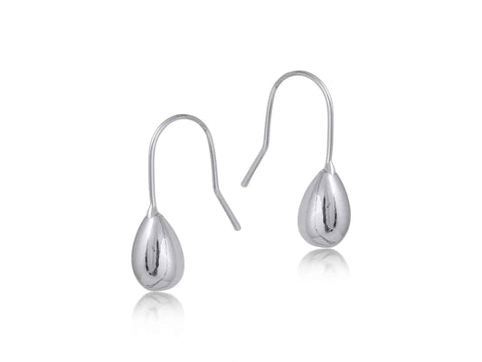 Salome drop earrings - silver