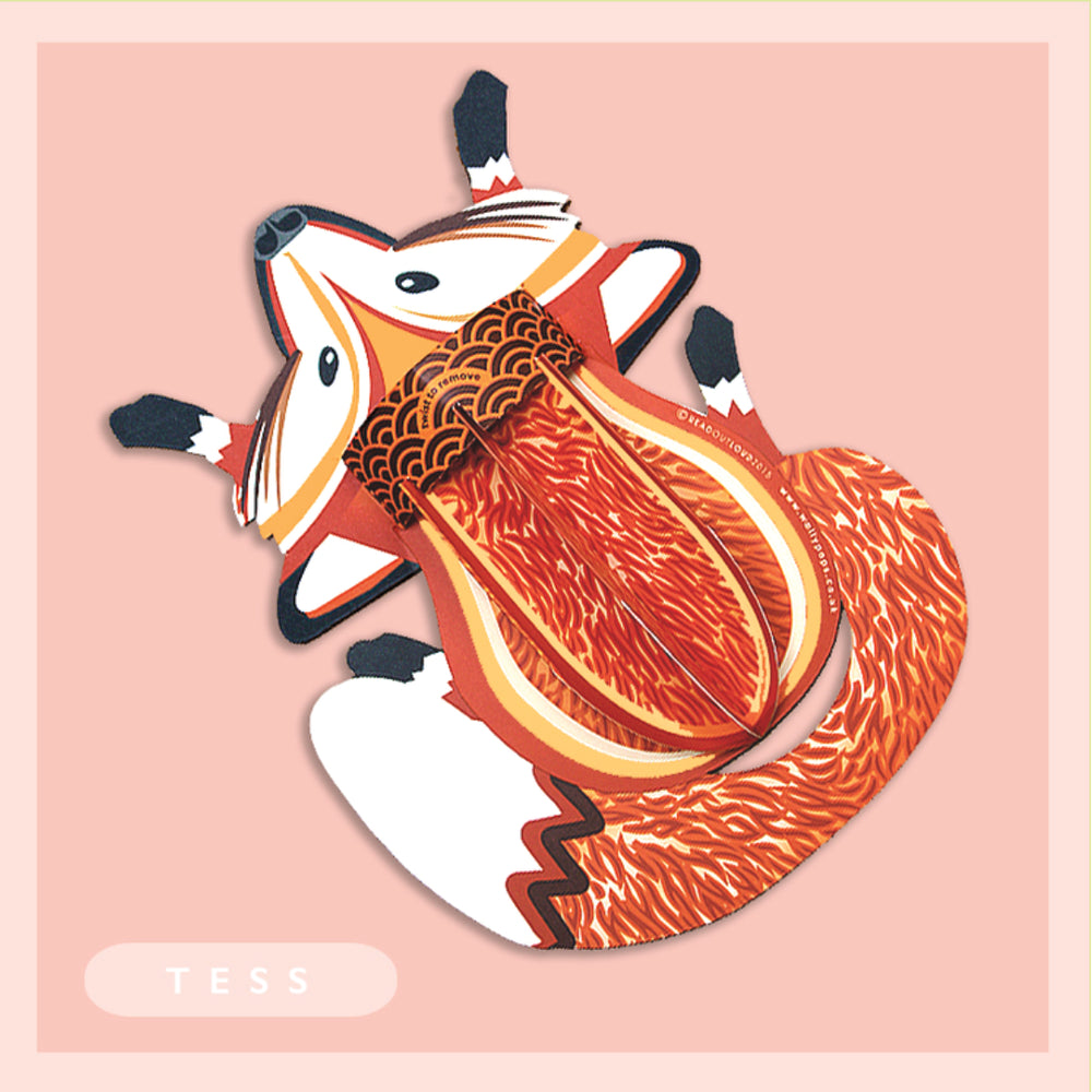 Pop-Up Sticking Card - Tess
