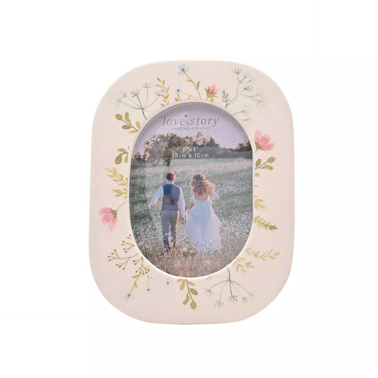 Widdop - Love Story Mr & Mrs oval Frame