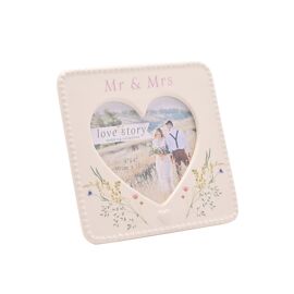 Widdop - Love Story Oval Frame - Mr & Mrs 4x4