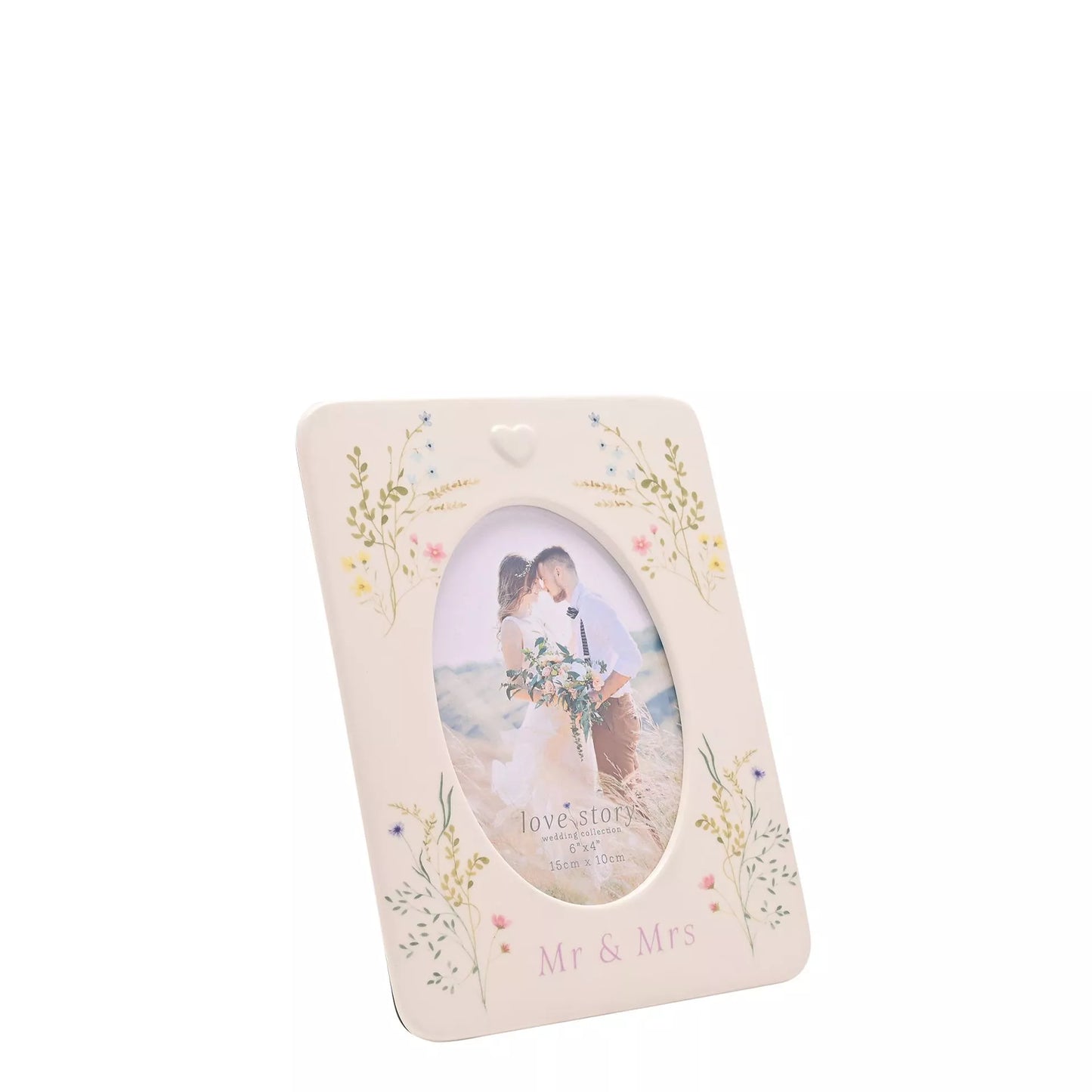 Widdop - Love Story Mr & Mrs Floral Frame